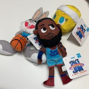 NWT Bark Box Space Jam LeBron, Bugs, and Tweety